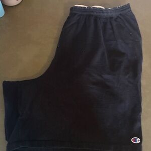 Champion Men's Black Athletic Shorts